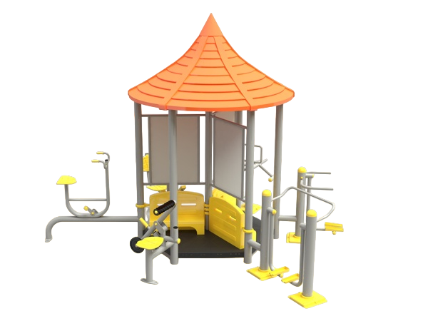 Çift Çatılı Fitness Aletleri